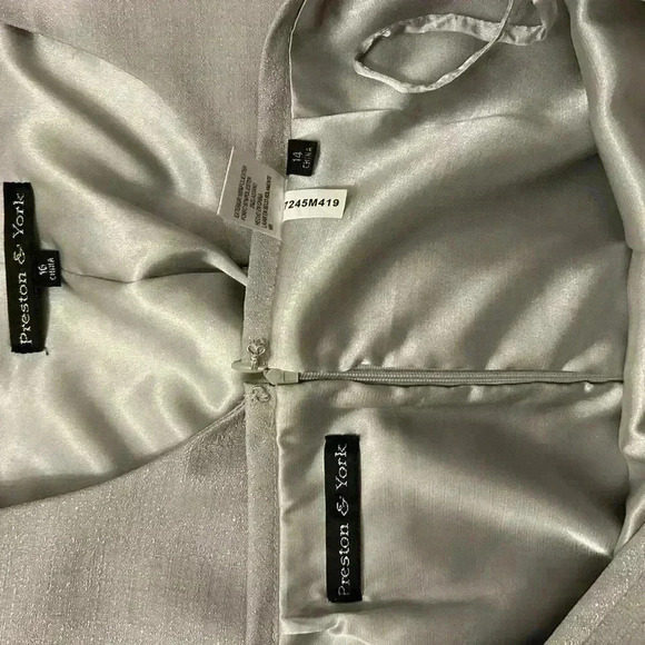 Preston & York Suit Women’s Size 16 Two Piece Skirt and Jacket Combo Formal - Picture 10 of 11